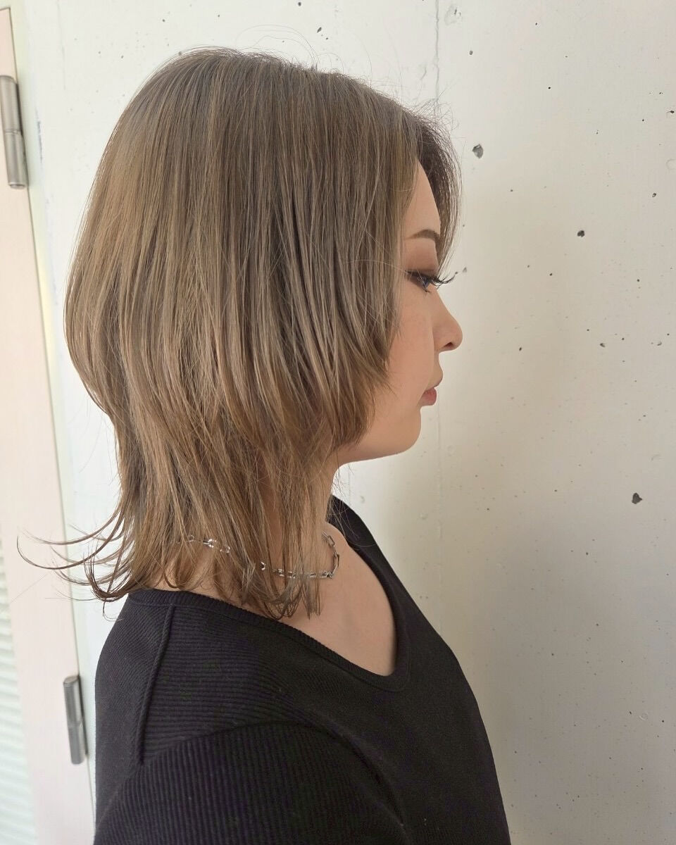 大人レイヤースタイルが仕上がりました✨